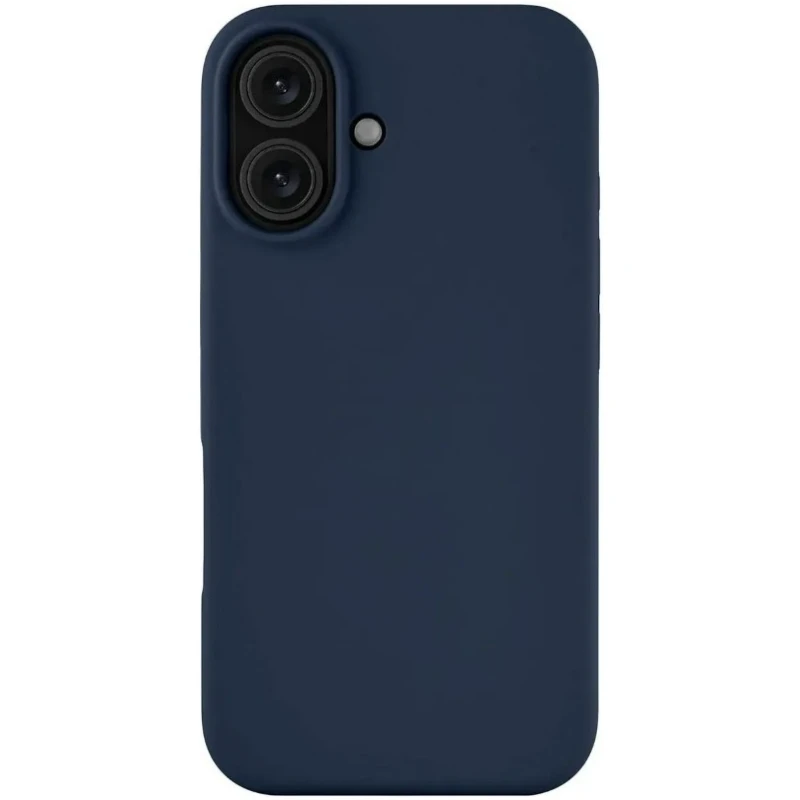Чехол защитный uBear Touch Mag Case для iPhone 16 Темно-синий