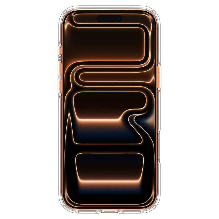 Чехол защитный Spigen Ultra Hybrid MagSafe для iPhone 17 Pro Оранжевый (Glossy Orange)