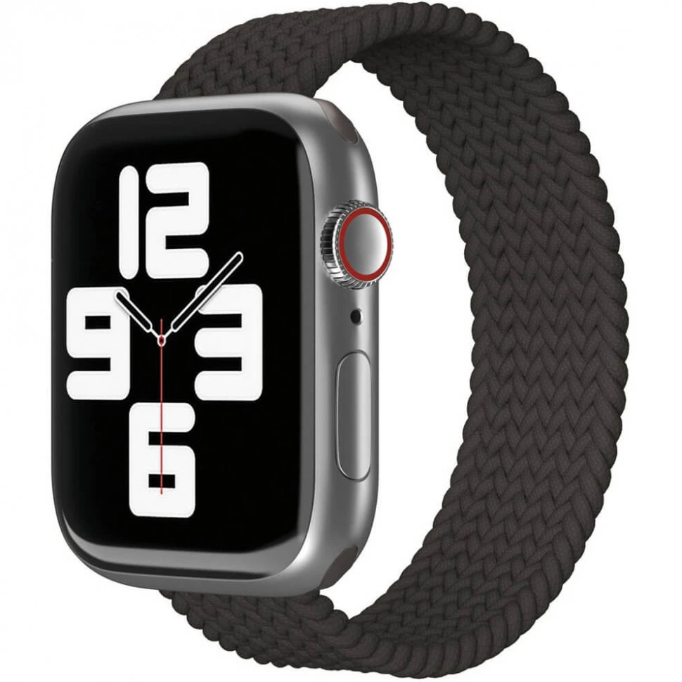 Ремешок VLP Braided Band для Apple Watch 40/41/42mm (S/M) Черный