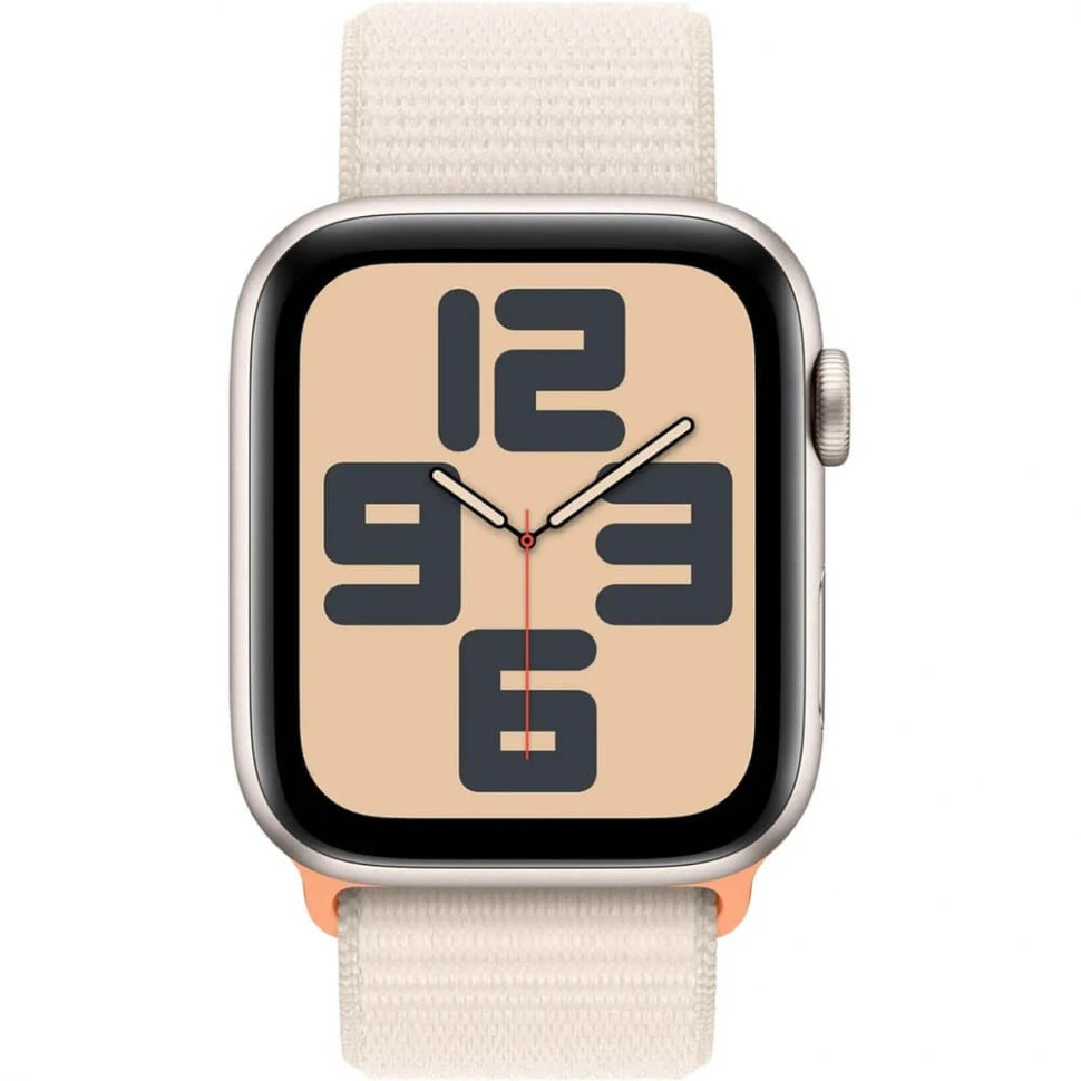 Умные часы Apple Watch SE 2023 40mm Starlight Aluminum Case with Starlight Sport Loop