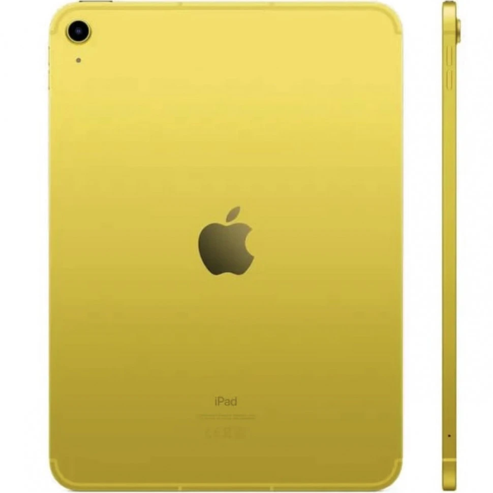 Планшет Apple iPad (10th Generation) 2022 64GB Wi-Fi + Cellular Желтый