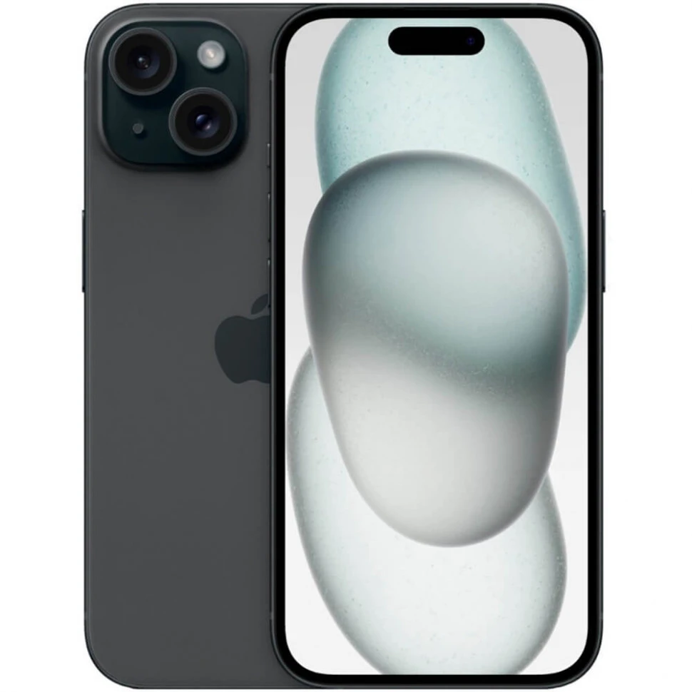 Смартфон Apple iPhone 15 256GB Черный (Black)