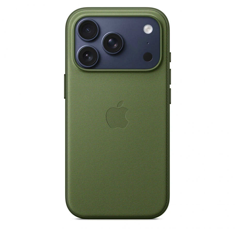 Чехол защитный Apple TechWoven Case with MagSafe для iPhone 17 Pro Green